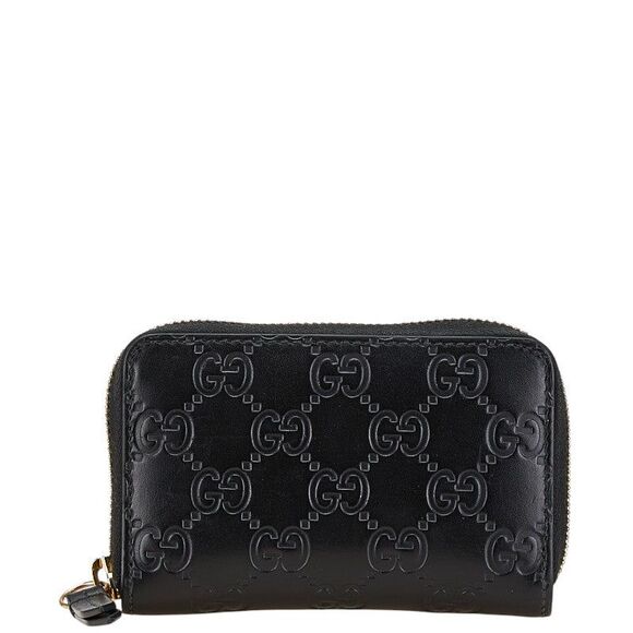 Gucci Guccissima Leather Coin Case - Picture 1 of 7